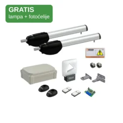 Roger Technology BE20 motor za krilne kapije + GRATIS lampa i fotoćelije