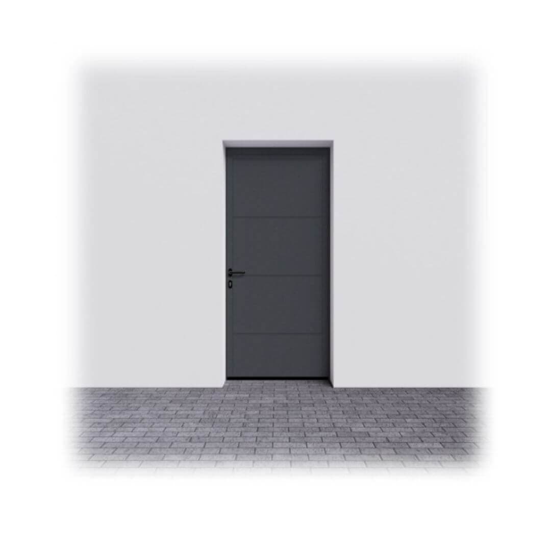 Bočna vrata NT 60 za garažna segmentna vrata sa L-kanalom Planar