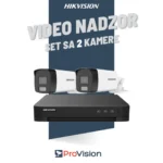 HIKVISION komplet video nadzora 2MP - 2 kamere