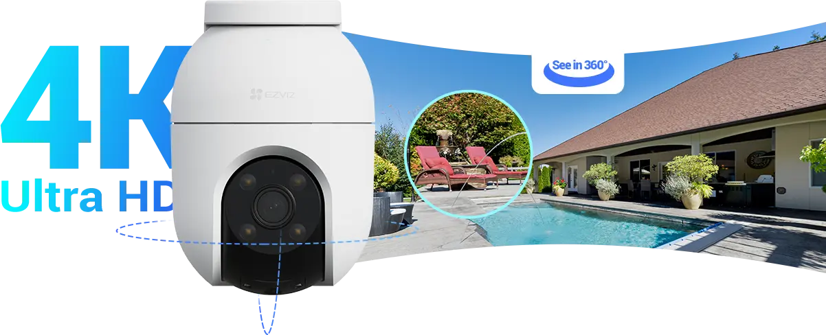 Ezviz c8c 4k wifi kamera