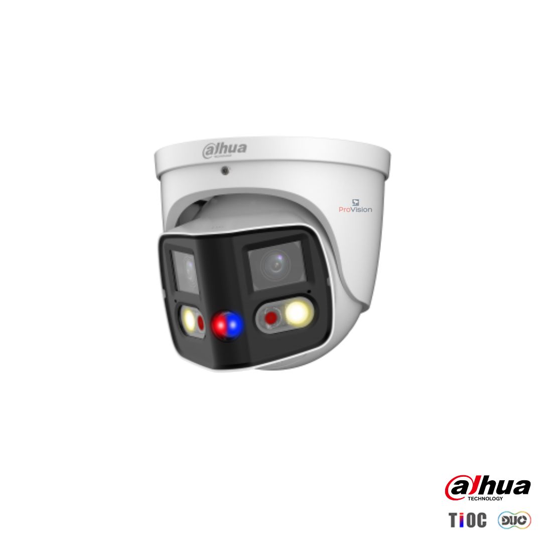 Copy of Copy of colorvu, hybrid, ugrađen mic Dahua IPC-PDW3849-A180-E2-AS-PV TiOC Duo 2x4MP mrežna kamera - Слика 1