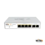 Wi-Tek WI-PCE306G V2 Gigabitni PoE Switch 4-portni